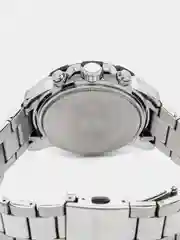 Серебряный мужские наручные часы Curren 8336 с хронографом в подарочной упаковке