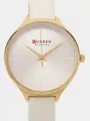 Белый женские наручные часы Curren 9062 в подарочной упаковке