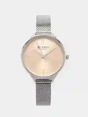 Серебряный женские наручные часы Curren 9062 в подарочной упаковке