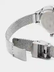 Серебряный женские наручные часы Curren 9062 в подарочной упаковке