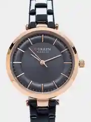 Синий женские наручные часы Curren 9054 в подарочной упаковке