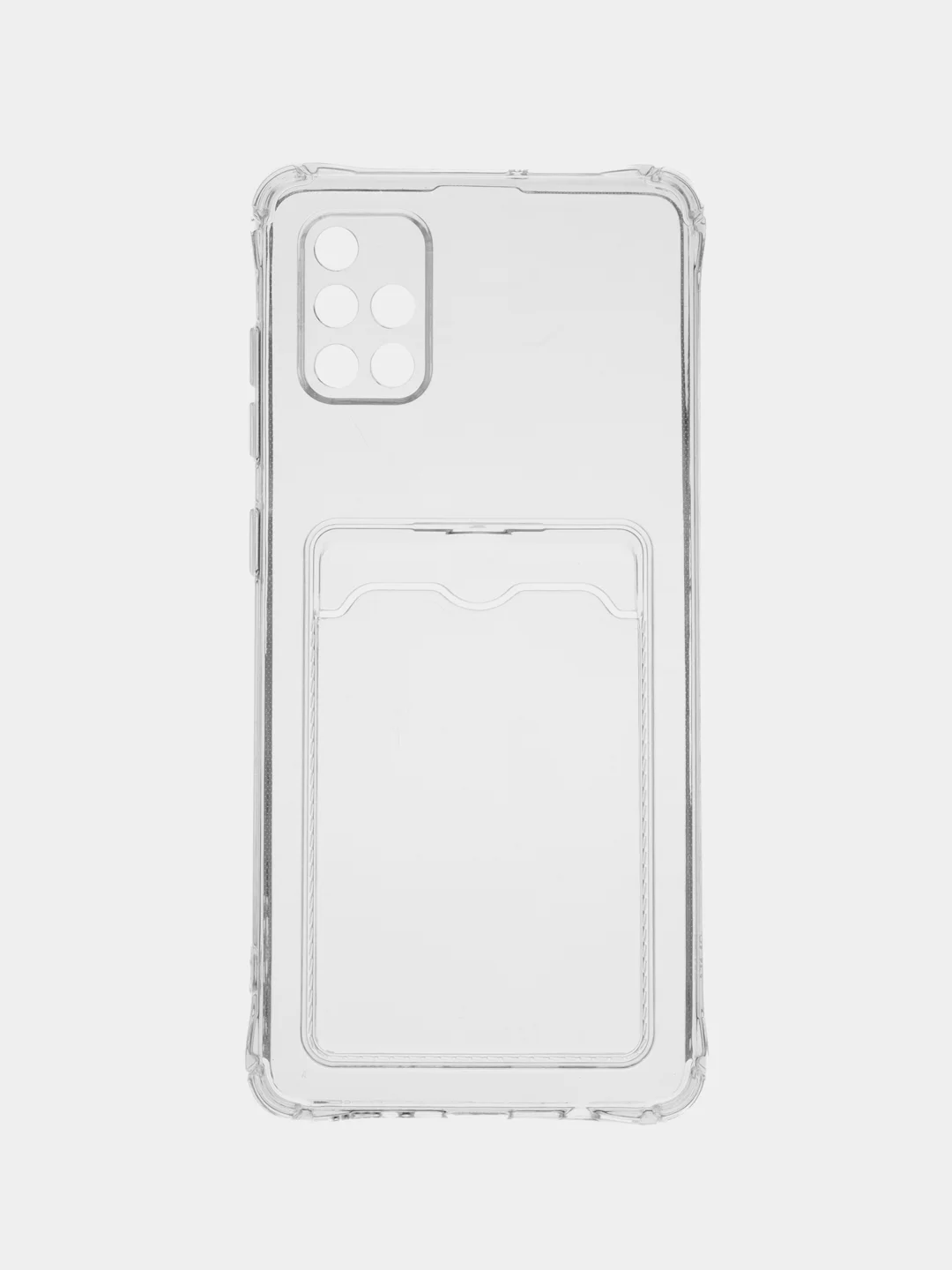 Золотой чехол с карманом для карт Samsung Galaxy A13 A23 A33 A53 A73 A51 A52 A71 A72 A12 A22 A32