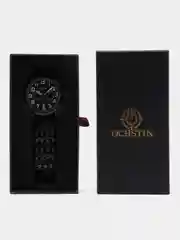 Черный мужские наручные часы Ochstin 7246 с хронографом в подарочной упаковке