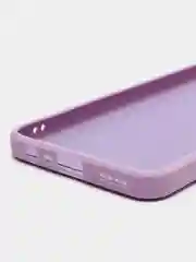 Сиреневый чехол для Realme 10 (Реалми 10), силиконовый, цветной, с подкладом