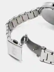 Серебряный женские наручные часы Curren 9051 в подарочной упаковке