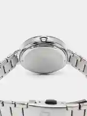 Серебряный женские наручные часы Curren 9051 в подарочной упаковке