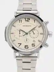 Серебряный мужские наручные часы Ochstin 7243 с хронографом в подарочной упаковке