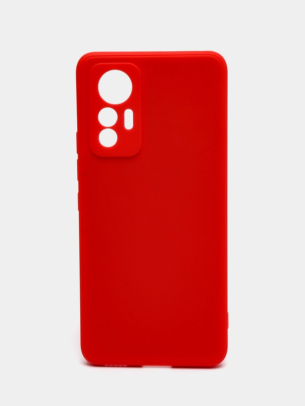 Чехол для Xiaomi 12 Lite (Сяоми 12 Лайт), силиконовый, цветной, с подкладом