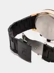 Черный мужские наручные часы Curren 8325 с хронографом