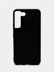 Угольный чехол Samsung Galaxy S22, Самсунг Галакси С22 черный, силиконовый