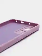 Сиреневый чехол для Xiaomi 12 Lite (Сяоми 12 Лайт), силиконовый, цветной, с подкладом