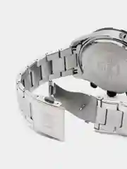 Серебряный мужские наручные часы Curren 8402 с хронографом в подарочной упаковке