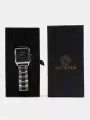 Серебряный мужские наручные часы Ochstin 7240 с хронографом в подарочной упаковке