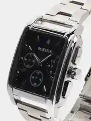 Серебряный мужские наручные часы Ochstin 7240 с хронографом в подарочной упаковке