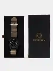 Песочный хаки мужские наручные часы Ochstin 7047C с хронографом в подарочной упаковке
