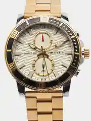 Золотой мужские наручные часы Ochstin 7250 с хронографом в подарочной упаковке