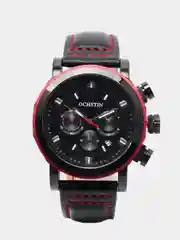 Красный мужские наручные часы Ochstin 6064A с хронографом в подарочной упаковке