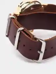 Коричневый мужские наручные часы Ochstin 6081A с хронографом в подарочной упаковке