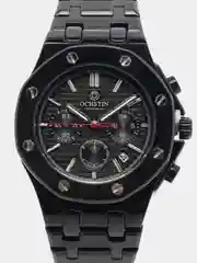 Синий мужские наручные часы Ochstin 6100B с хронографом в подарочной упаковке