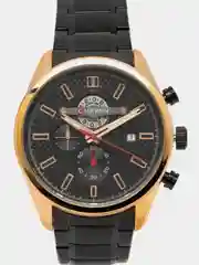 Черный мужские наручные часы Curren 8352 с хронографом в подарочной упаковке