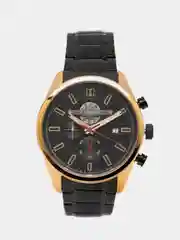 Черный мужские наручные часы Curren 8352 с хронографом в подарочной упаковке