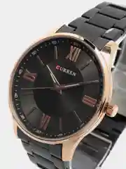 Черный мужские наручные часы Curren 8383 в подарочной упаковке