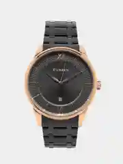Черный мужские наручные часы Curren 8356 с хронографом в подарочной упаковке