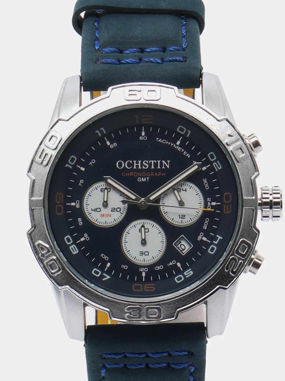 Красный мужские наручные часы Ochstin 6116A с хронографом в подарочной упаковке