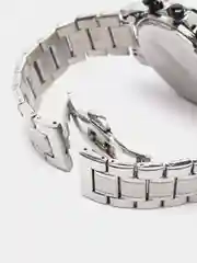 Серебряный мужские наручные часы Ochstin 6123B с хронографом в подарочной упаковке