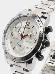 Серебряный мужские наручные часы Ochstin 6123B с хронографом в подарочной упаковке