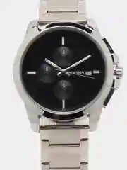 Серебряный мужские наручные часы Ochstin 6059C с хронографом в подарочной упаковке