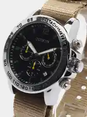 Красный мужские наручные часы хронограф Ochstin 7117C на тканевом ремешке