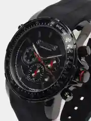 Черный мужские наручные часы Ochstin 6125A с хронографом  в подарочной упаковке