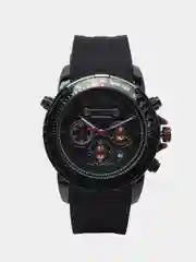 Черный мужские наручные часы Ochstin 6125A с хронографом  в подарочной упаковке