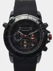 Черный мужские наручные часы Ochstin 6125A с хронографом  в подарочной упаковке