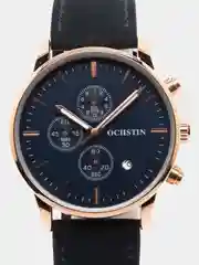 Синий мужские наручные часы Ochstin 6084A с хронографом в подарочной упаковке