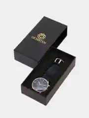 Синий мужские наручные часы Ochstin 6084A с хронографом в подарочной упаковке