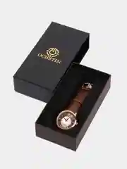 Шоколадный женские наручные часы Ochstin 6060A с в подарочной упаковке