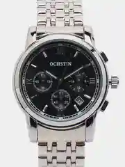 Черный мужские наручные часы Ochstin 6097A с хронографом в подарочной упаковке