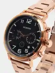 Бронзовый мужские наручные часы Ochstin 7243 с хронографом в подарочной упаковке