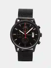 Черный мужские наручные часы Ochstin 6084B с хронографом в подарочной упаковке