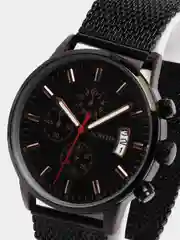 Черный мужские наручные часы Ochstin 6084B с хронографом в подарочной упаковке