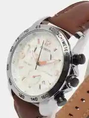 Коричневый мужские наручные часы Ochstin 6123A c хронографом в подарочной упаковке