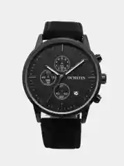 Черный мужские наручные часы Ochstin 6084A с хронографом в подарочной упаковке