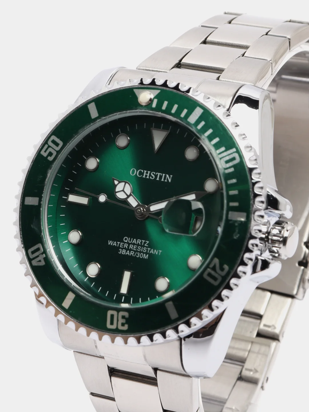Бирюзовый мужские наручные часы Ochstin 7019A с календарем в подарочной упаковке