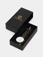 Песочный хаки мужские наручные часы Ochstin 6052C с хронографом в подарочной упаковке
