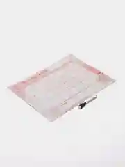 Аметистовый магнитный планер на месяц, неделю, с маркером на водной основе, на магните, на холодильник