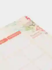 Багровый магнитный планер на месяц, неделю, с маркером на водной основе, на магните, на холодильник