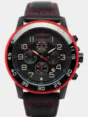 Черный мужские наручные часы Ochstin 6068B с хронографом в подарочной упаковке