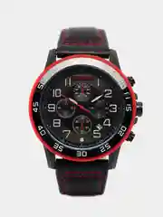 Черный мужские наручные часы Ochstin 6068B с хронографом в подарочной упаковке